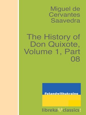 cover image of The History of Don Quixote, Volume 1, Part 08